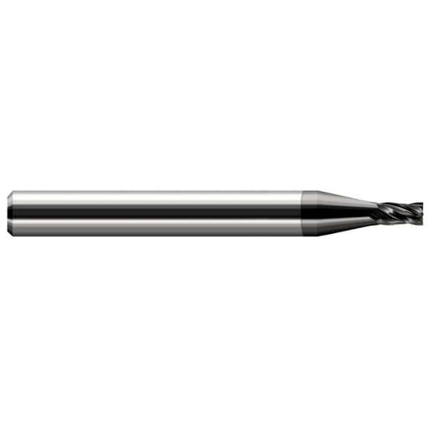 Miniature End Mill - Square - Stub & Standard, 0.1250" (1/8)